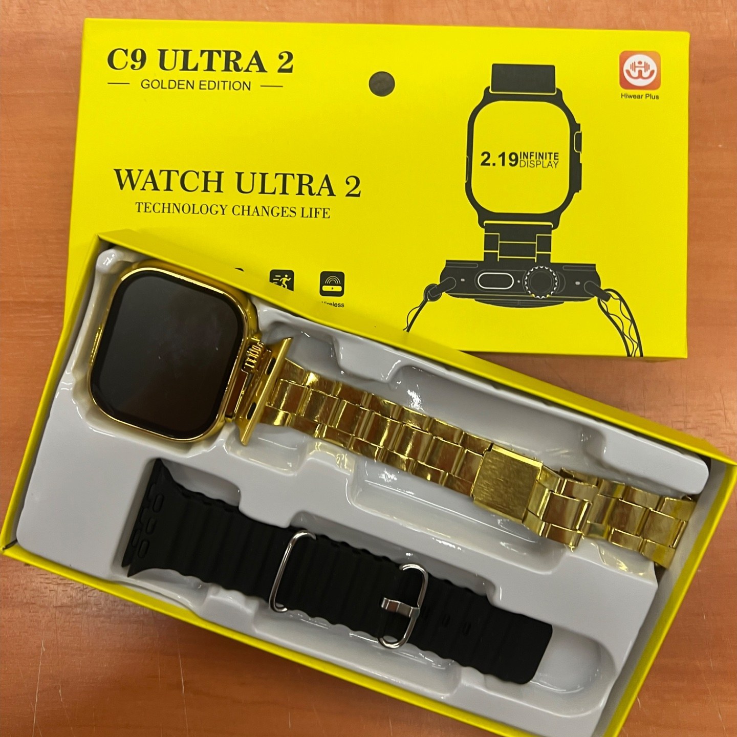 ساعت هوشمند C9 ULTRA3 (2+1) با 2 بند اضافه