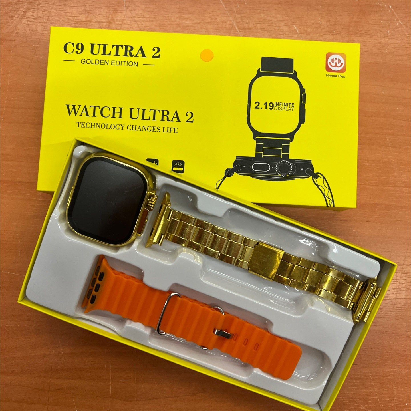 ساعت هوشمند C9 ULTRA3 (2+1) با 2 بند اضافه