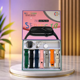 ساعت هوشمند MK W200 SERIES10 (7+1) با 7 بند اضافه