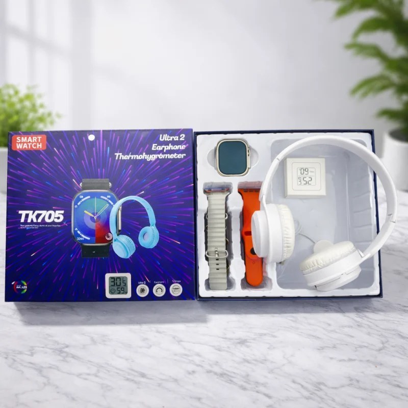 ساعت هوشمند TK705 با 5بند اضافه
