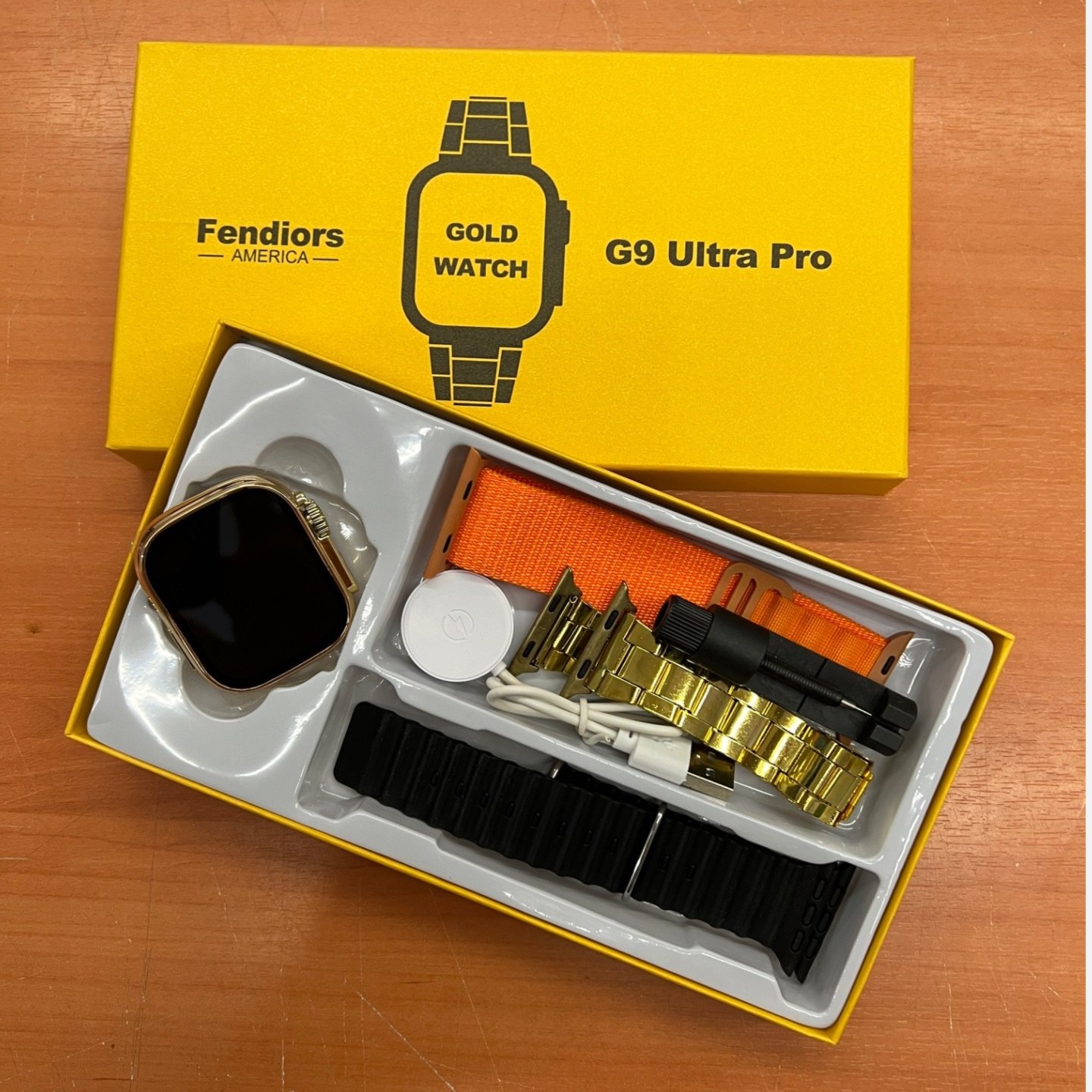 ساعت هوشمند G9 Ultra pro با 3بند اضافه