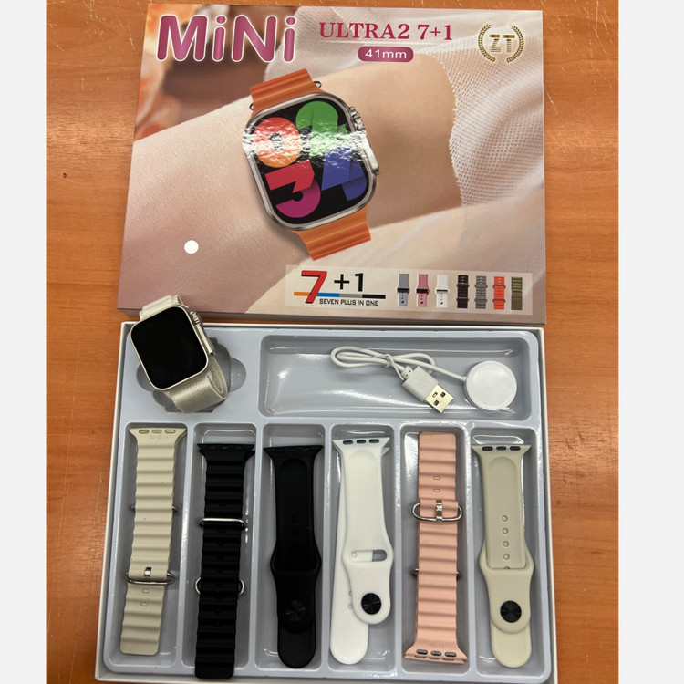 ساعت هوشمند Mini ultra2 (7+1) با 7 بند اضافه