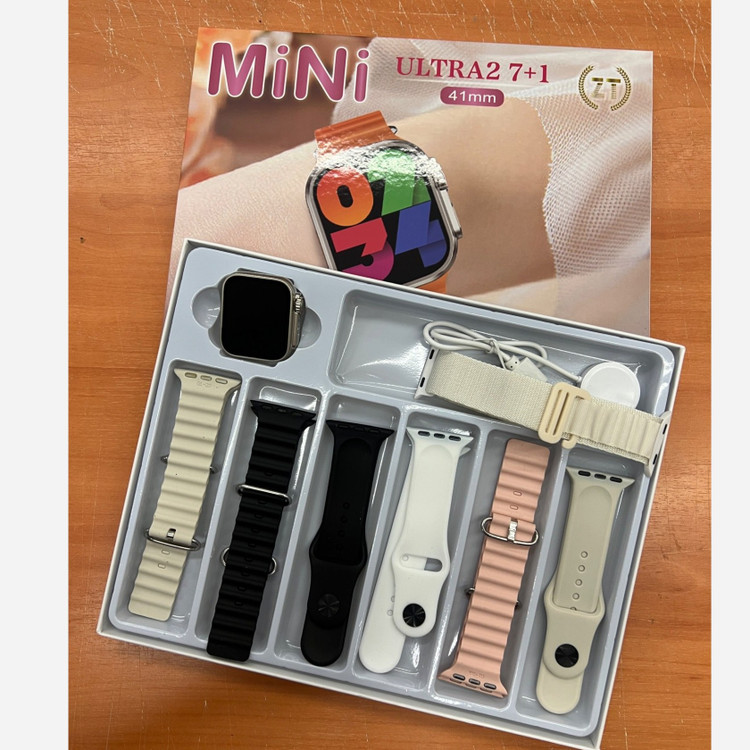 ساعت هوشمند Mini ultra2 (7+1) با 7 بند اضافه