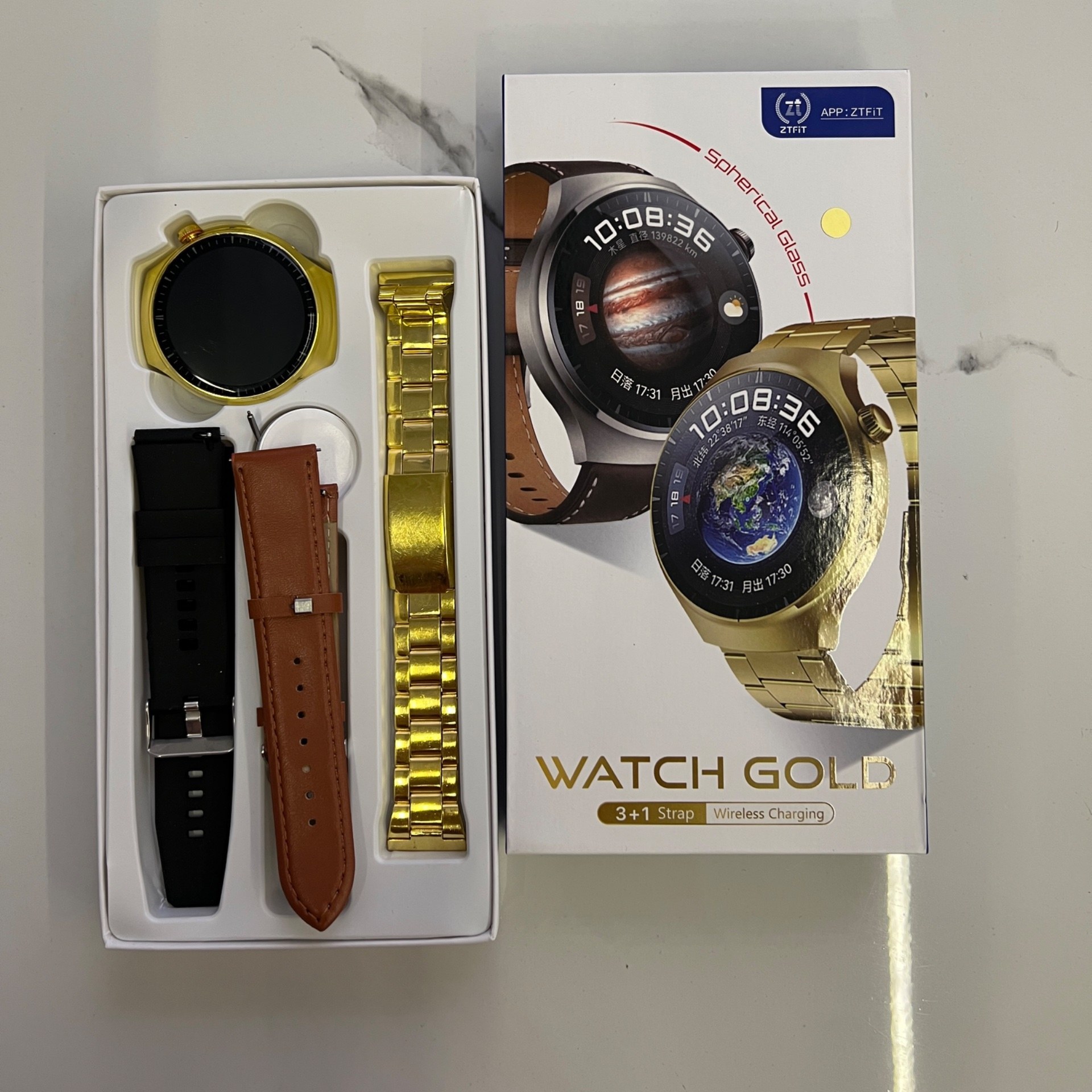 ساعت هوشمند Watch GOLD با 3بند اضافه
