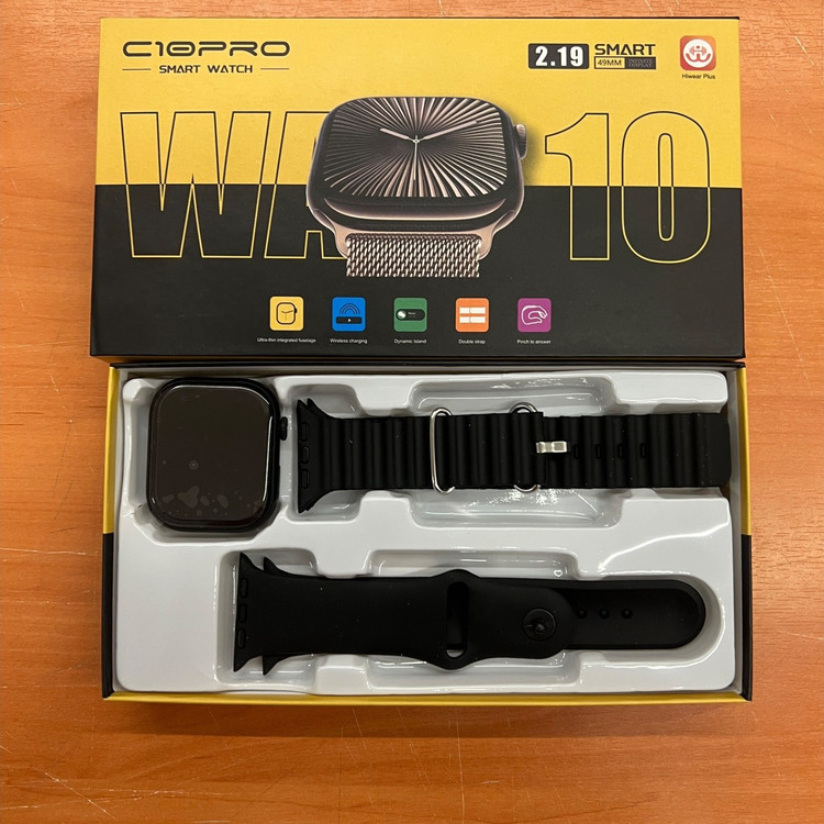 ساعت هوشمندC10 pro با 2 بند اضافه