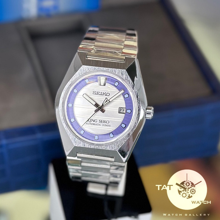 ساعت مردانه سیکو کینگ موتور اتوماتیک ژاپنی با جعبه سیکو Seiko King ساعت مچی