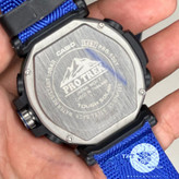 ساعت مردانه کاسیو پروترک PRG601 باجعبه موتور ژاپن قطبنما دماسنج فول آپشن رنگبندی Casio ساعت مچی Protrek