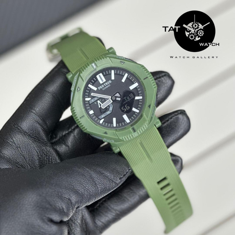 ساعت کاسیو مردانه پروترکPRGB001 با جعبه موتور ژاپن یکسال گارانتی رنگبندی casio ساعت مچی