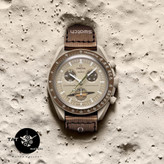ساعت مردانه زنانه امگا سواچ زحل Saturn سه موتوره کرنو باگارانتی جعبه ارسال omega swatch ساعت مچی