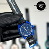 ساعت مردانه زنانه امگا سواچ رنگبندی کامل سه موتور فعال با یکسال گارانتی و جعبه و ارسال رایگان omega swatch ساعت مچی