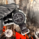 ساعت مردانه زنانه امگا سواچ رنگبندی کامل سه موتور فعال با یکسال گارانتی و جعبه و ارسال رایگان omega swatch ساعت مچی