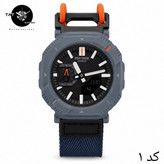 ساعت مردانه کاسیو پروترک PRJB001 با جعبه بند برزنتی کشی موتور ژاپن فول آپشن ساعت مچی کوهنوردی کمپینگ Casio Protrek