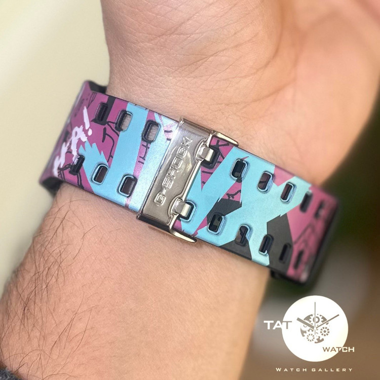 ساعت مردانه جی شاک کاسیو Ga110 مدل بازی لیگ آف لجندز آرکین موتور ژاپنی باگارانتی ساعت مچی Casio G-Shock