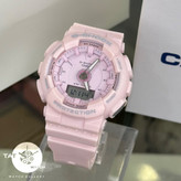 ساعت زنانه جی شاک GMA-S130 موتور ژاپن یکسال گارانتی جعبه اصلی کاسیو ارسال رایگان Casio G-Shock ساعت مچی جیشاک صورتی