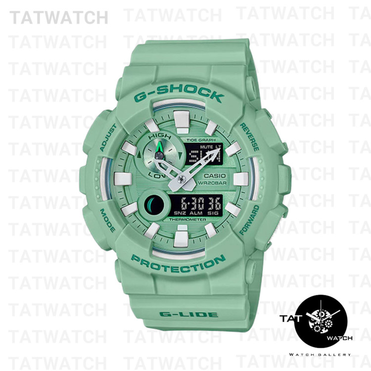 ساعت مچی مردانه زنانه جی شاک Gax100 موتور ژاپن ساعت جهانی یک سال گارانتی رنگبندی جعبه G-Shock