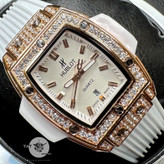 ساعت مچی زنانه هابلوت گارانتی جعبه ارسال رایگان رنگبندی Hublot