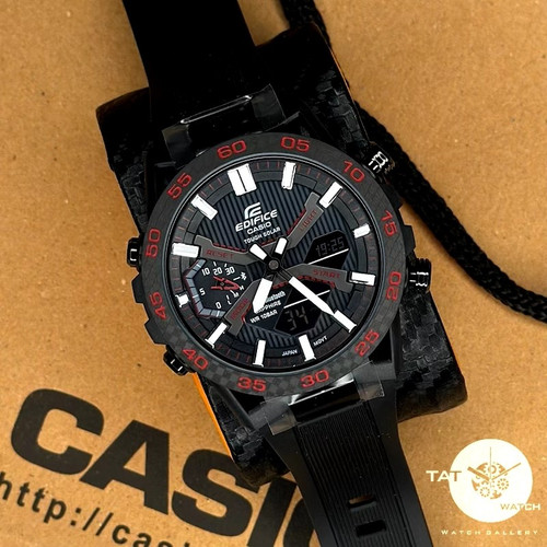 ساعت مردانه کاسیو ادیفایس casio یک سال گارانتی پک اصلی جیشاک ارسال رایگان دارای ساعت جهانی کرنومتر ضدآب