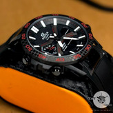 ساعت مردانه کاسیو ادیفایس casio یک سال گارانتی پک اصلی جیشاک ارسال رایگان دارای ساعت جهانی کرنومتر ضدآب