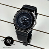 ساعت مردانه جی شاک GM2100 قاب فلزی موتور ژاپن باگارانتی جعبه اصلی کاسیو ارسال رایگان G-Shock ساعت مچی
