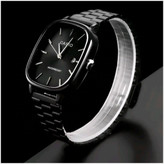 ساعت مچی کاسیو casio صفحه مربعی مشگی بند استیل مشگی ضداب شیک وخاص