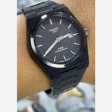 ساعت مچی مردانه تیسوتTissot بند استیل مشگی صفحه مشگی موتور ژاپن اصلی
