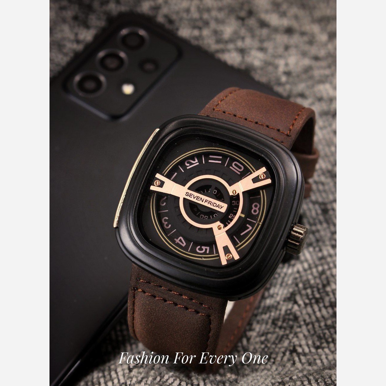 ساعت مردانه SevenFriday بند چرمی طراحی خاص