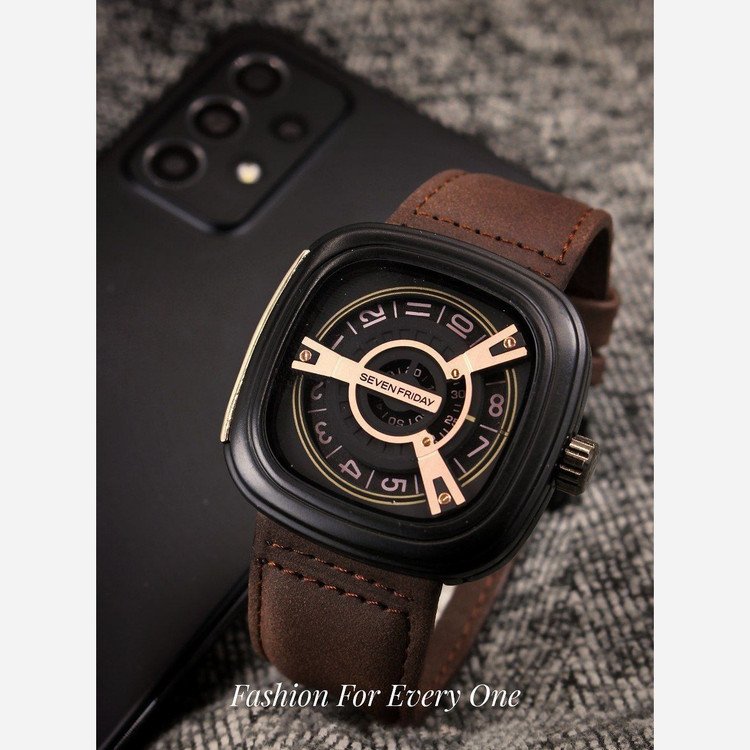 ساعت مردانه SevenFriday بند چرمی طراحی خاص