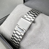 ساعت مچی مردانه کاسیو بند استیل صفحه نقره ای