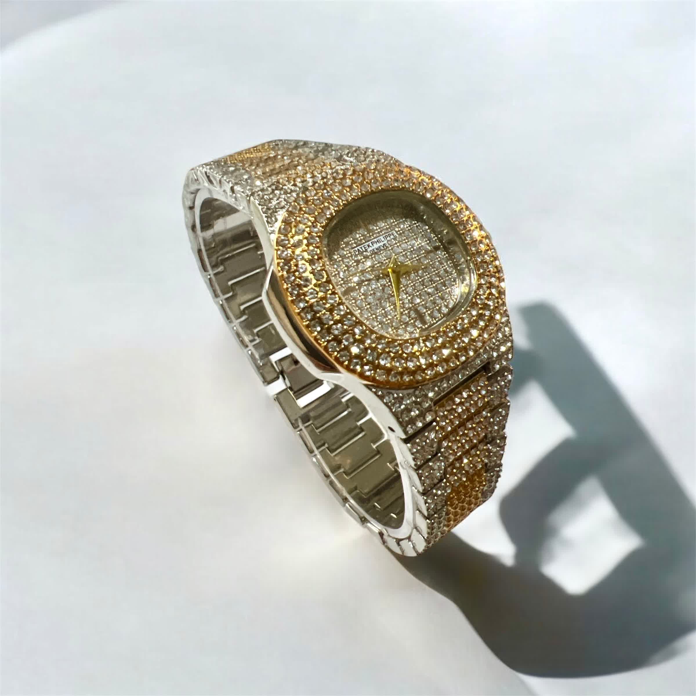 ساعت زنانه پتک فیلیپ PATEK PHILLIPPE فول نگین