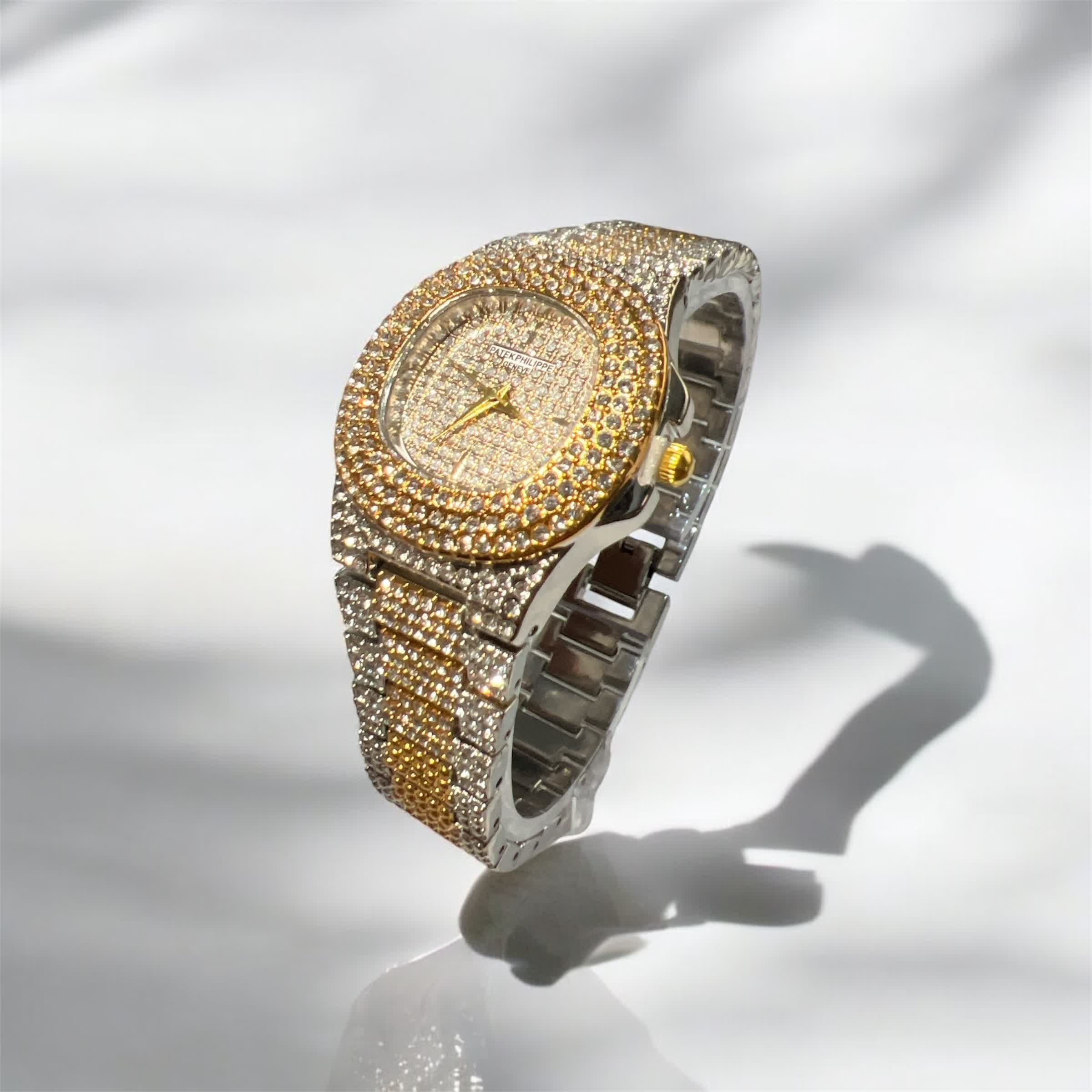 ساعت زنانه پتک فیلیپ PATEK PHILLIPPE فول نگین