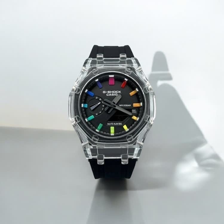 ساعت مردانه مچی کاسیو جی شاک مدل GA-2100