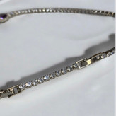 گردنبند زنانه تنیسی فول نگین طرح قلب
