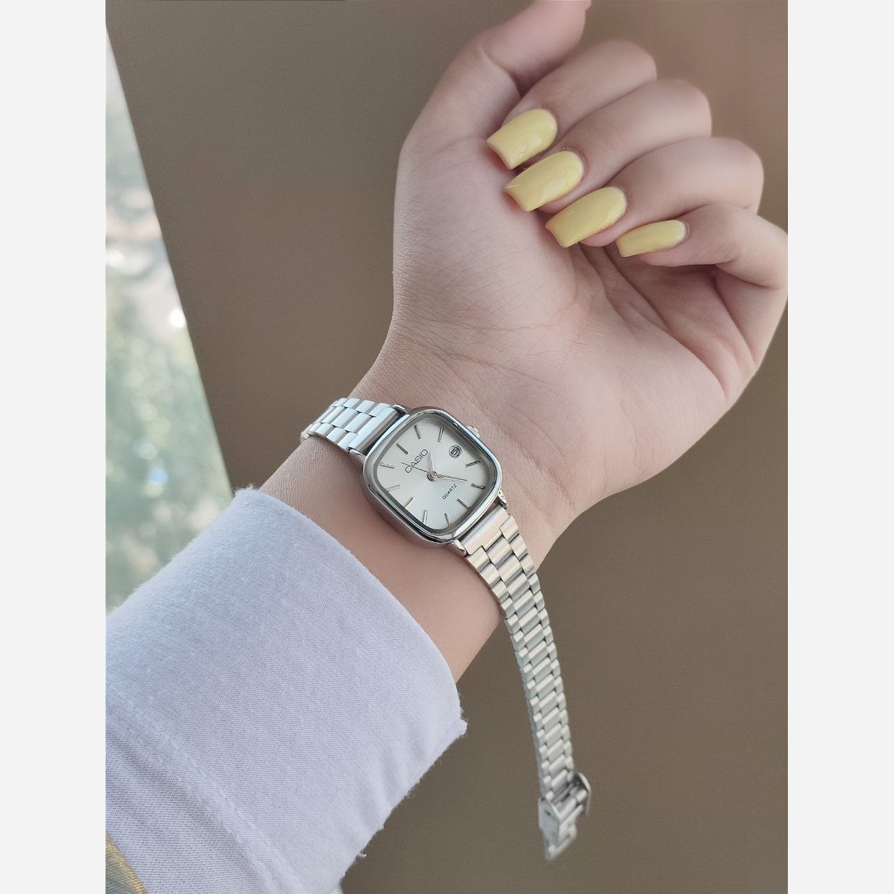 ساعت زنانه کاسیو اولدمانی سفید