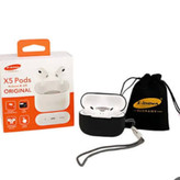 ایرپاد مدل Xnova X5 PODS اورجینال نویزکنسلینگ اسپیکر کیس دکمه ریست لمسی ولوم کم و زیاد فعال