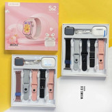 ساعت هوشمند WISME X33 MINI (5بند با ایرپاد) و بند فلزی سوپر امولد بالاترین کیفیت بازار