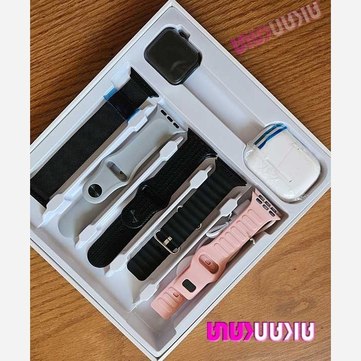 ساعت هوشمند WISME X33 MINI (5بند با ایرپاد) و بند فلزی سوپر امولد بالاترین کیفیت بازار
