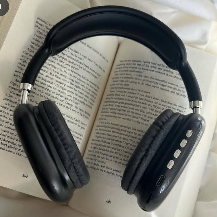 هدفون p9 نگهداری شارژ 5 ساعته بلوتوثی مموری خور رادیوFM گیمینگ با موزیک و بیس عالی