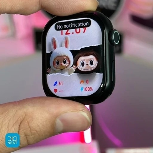 ساعت هوشمند مدل KW68mini (3بند) سری 10 امولد مجیک باتن فعال2026