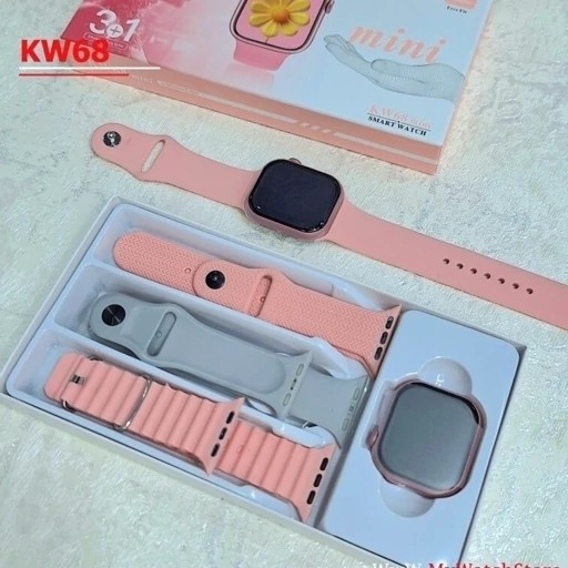 ساعت هوشمند مدل KW68mini (3بند) سری 10 امولد مجیک باتن فعال2026