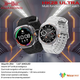 ساعت هوشمند مدل Gt88 ultramax صفحه گرد 2بند امولد تمام صفحه 90 هرتز بالاترین کیفیت بازار (فروش تک به قیمت عمده)