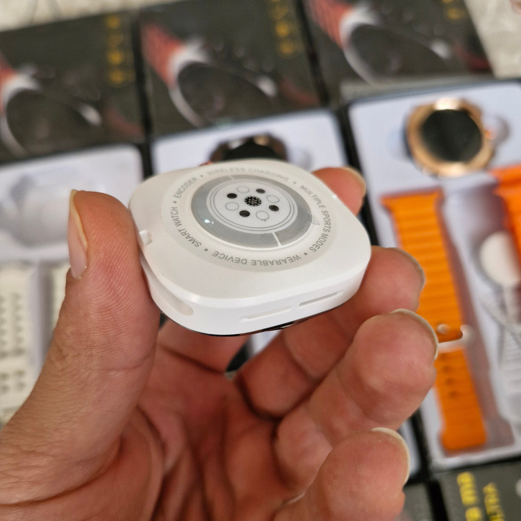 ساعت هوشمند 2 بند صفحه گرد مدل GT88 ULTRA MAX سوپر امولد بالاترین کیفیت بازار فروش تک به قیمت عمده