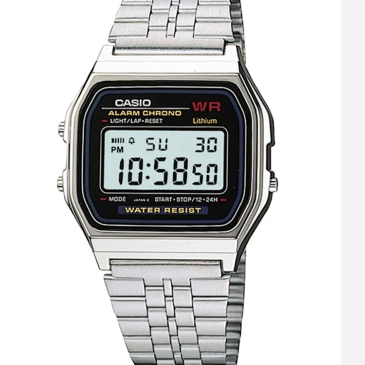 ساعت کاسیو دیجیتالی لیبل طلایی نویس(casio)