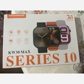 ساعت هوشمند KW30 MAX صفحه نمایش AMOLED سفارش آلمان دارای کرنومتر و بازی و کلی امکانات کیفیت عالی