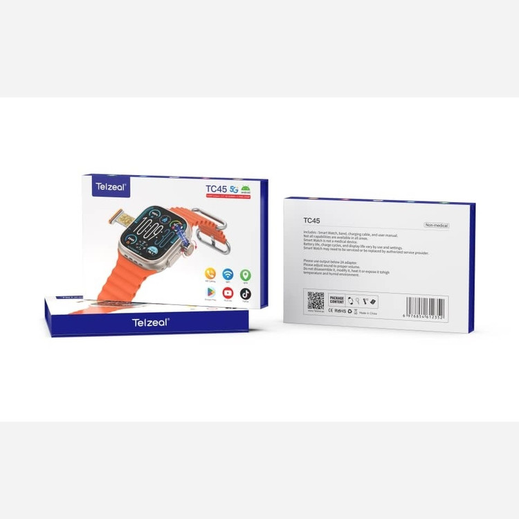 ساعت هوشمند سیمکارت خور تلزیل Telzeal TC45 دوربین دار قیمت عالی