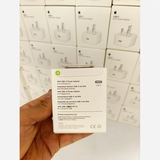 شارژر اورجینال 40W اپل Dynamic Power Adapter با توان خروجی تا 60 وات 3 پین