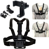 هولدر CHEST STRAP جلیقه ای موبایل و دوربین هولدر سینه مناسب ورزش و دوچرخه جدید قیمت عالی