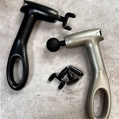 ماساژور تفنگی شارژی FASCIA GUN ماساژ عمیق عضلات با 4 سری مختلف کیفیت عالی