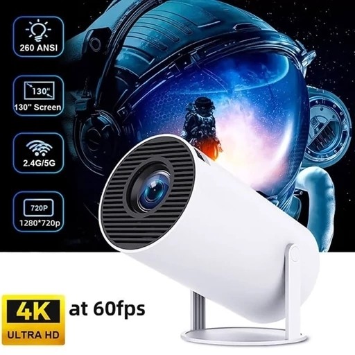 ویدئو پروژکتور اندروید HY300 اصلی رم خور دارای کنترل با قابلت نصب برنامه قیمت عالی