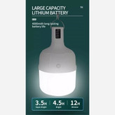 لامپ چراغ شارژی اصلی 38W DP7813C باتری 4000 کیفیت عالی