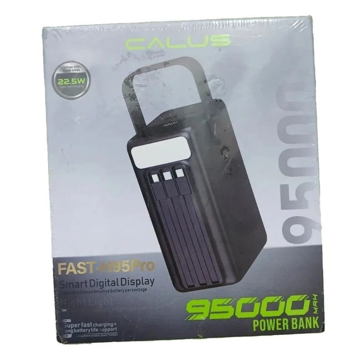 پاوربانک برند کالوس مدل FAST H95 pro ظرفیت 95000 میلی آمپر کیفیت عالی